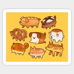 Dog Bread - Circle Sticker